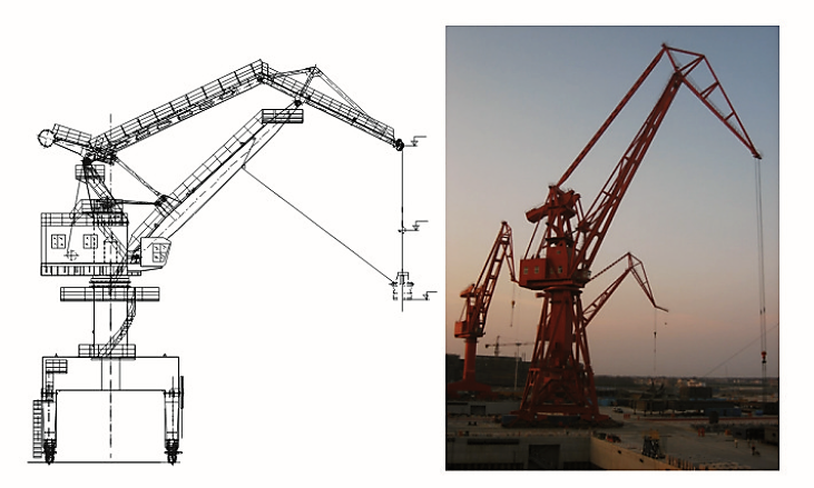 港口門座起重機(jī)(圖1)